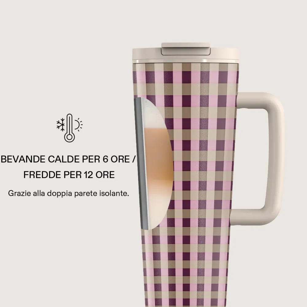 Clocked Out - Tazza da viaggio EasyGrip