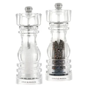 Cole & Mason Pepper/Salt Mill Set London Acryl 18x5.8x5.8 cm