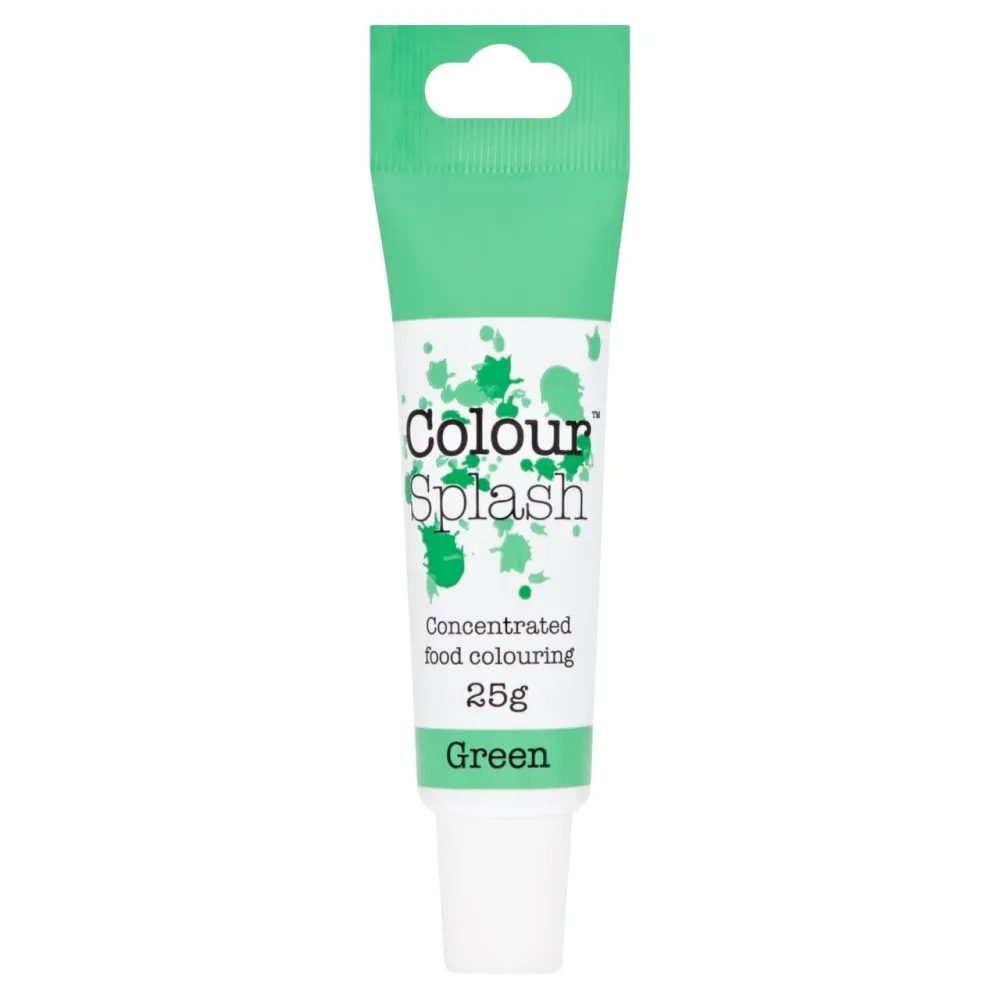 Colorante alimentare gel Color Splash Green 25g Colour Splash