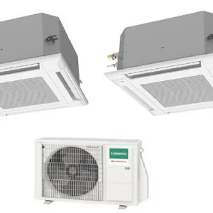 Condizionatore Climatizzatore General Fujitsu Multisplit R-32 Cassetta 9000+14000 Con AOHG18KBTA2
