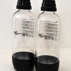 Confezione 2 bottiglie per gasatore Wassermax attacco baionetta