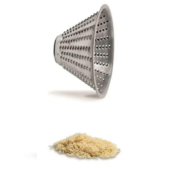 Coni inox per taglia mozzarella n.2 - f2280 foro mm 2,5 per sfilacciare formaggi teneri o poco stagionati Fama