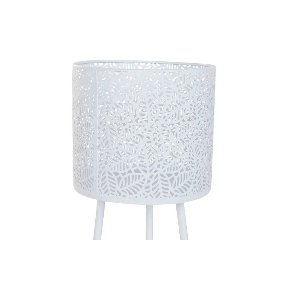 Conjunto de vasos Home ESPRIT Branco Ferro 23 x 23 x 66 cm