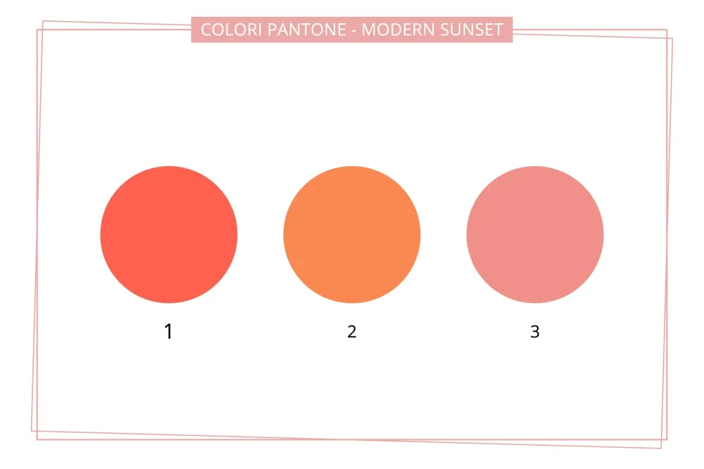 Cono riso/petali - linea Modern Sunset
