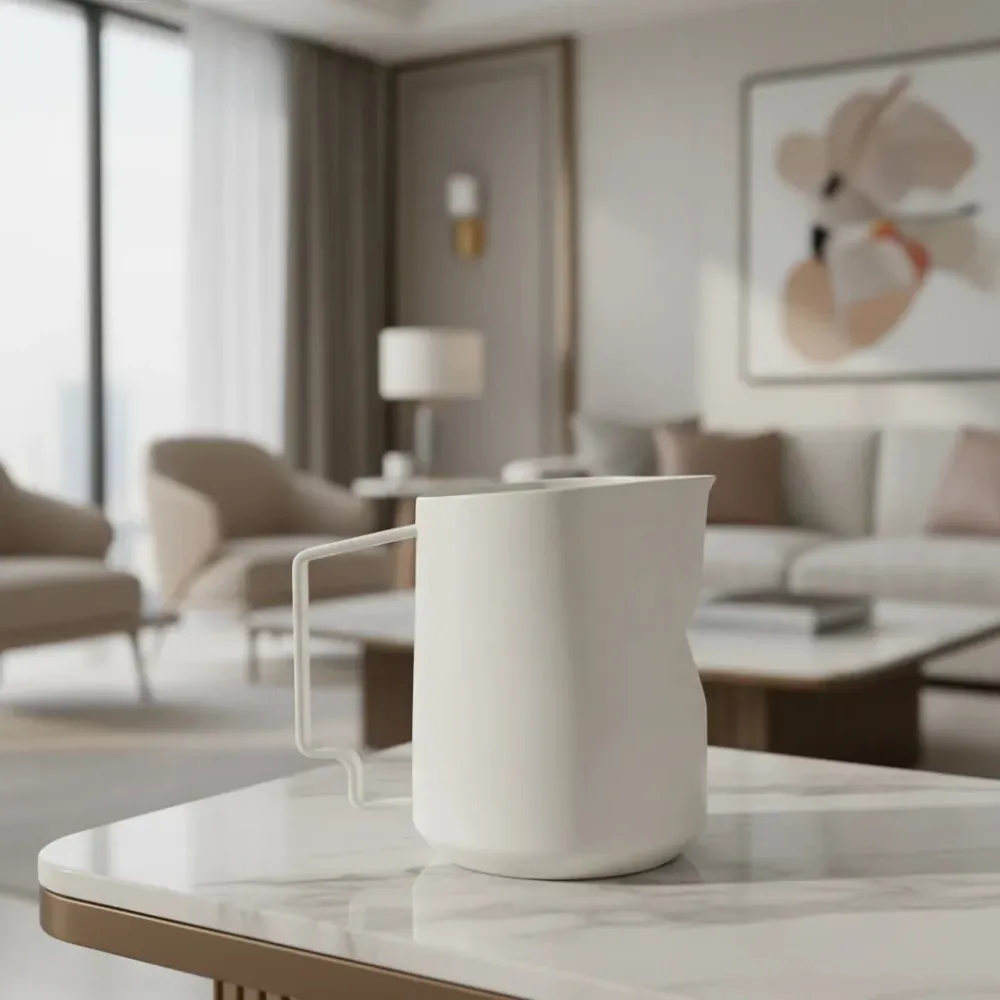 CREMAFLOW – Caraffa acciaio inox per schiuma di latte uniforme Cozey Maison