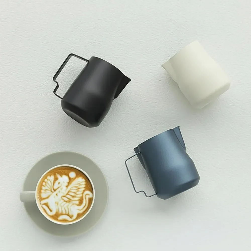 CREMAFLOW – Caraffa acciaio inox per schiuma di latte uniforme Cozey Maison