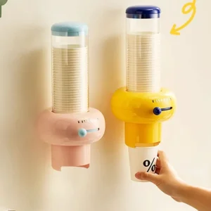 CUPHOLD – Dispenser bastone per bicchieri per un utilizzo pulito e salvaspazio Cozey Maison