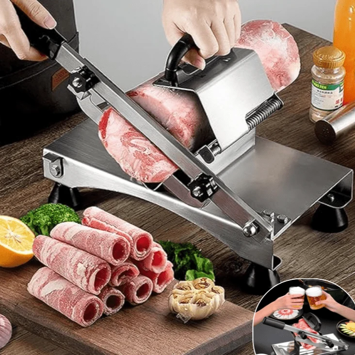 SLICEZEN – Affettatrice regolabile per alimenti con più spessori di taglio per cucinare senza stress Cozey Maison
