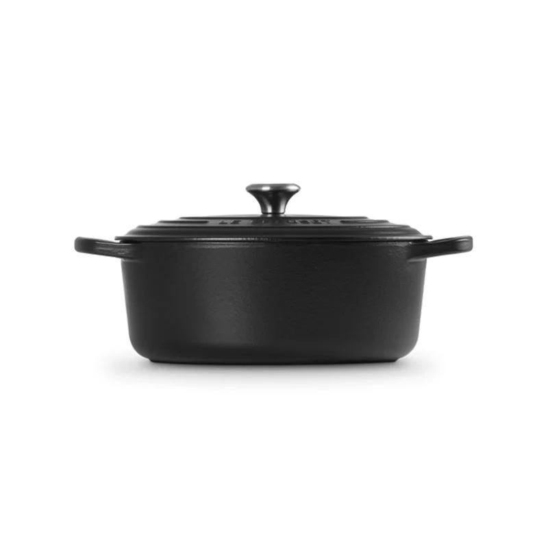 Le Creuset Cocotte Ovale Evolution Ghisa Vetrificata 29 cm Nero