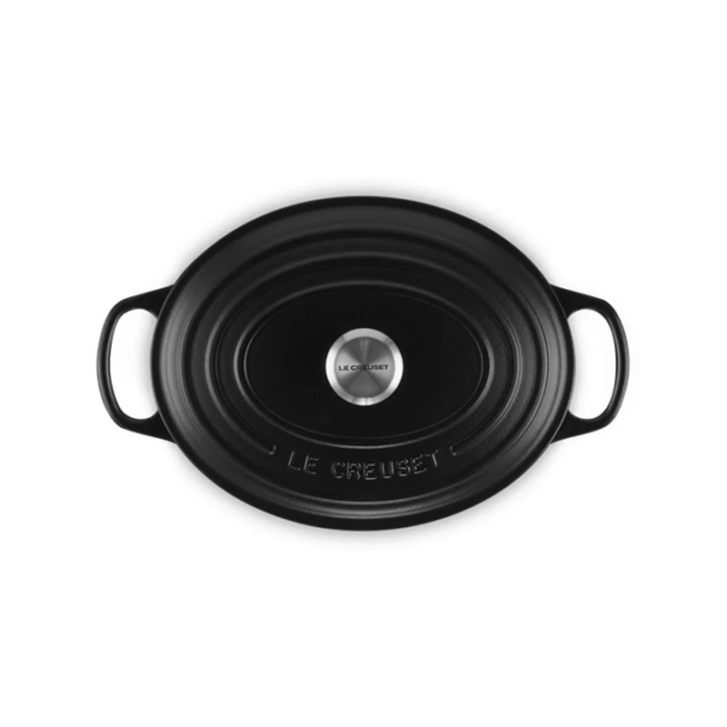Le Creuset Cocotte Ovale Evolution Ghisa Vetrificata 29 cm Nero
