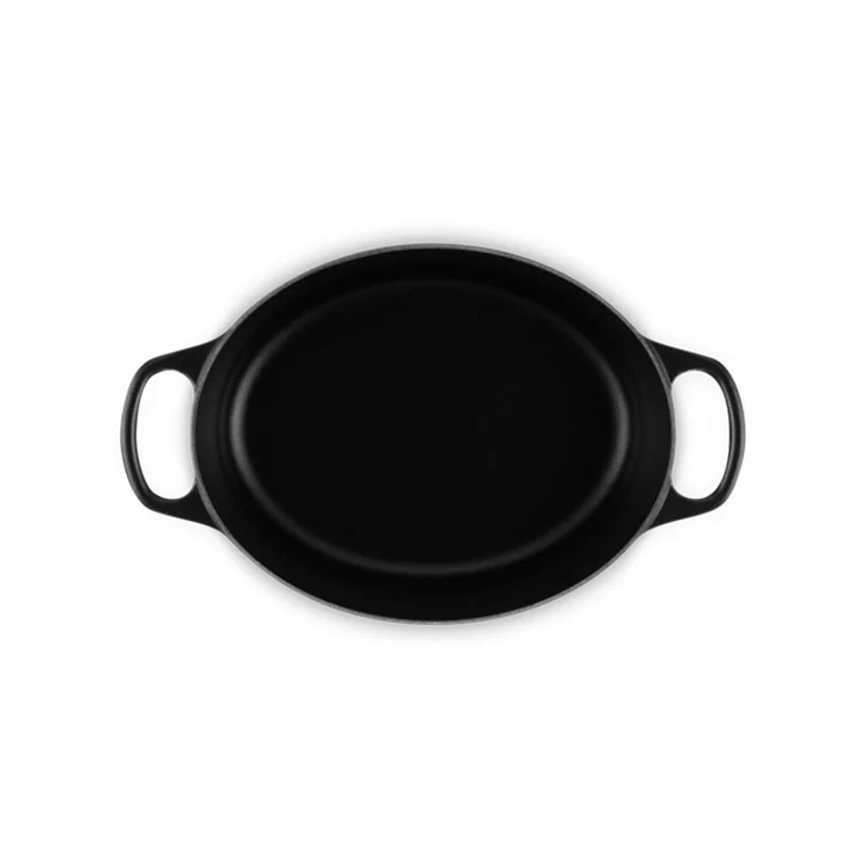 Le Creuset Cocotte Ovale Evolution Ghisa Vetrificata 29 cm Nero