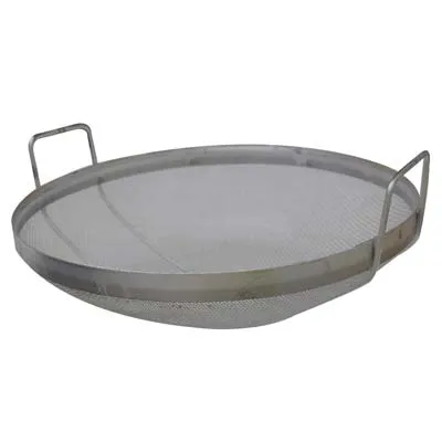 Crivello Zincato Manici 2 Maglia Mm 3X3