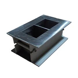 CUBETTIERA 2 POSTI 150x150 mm