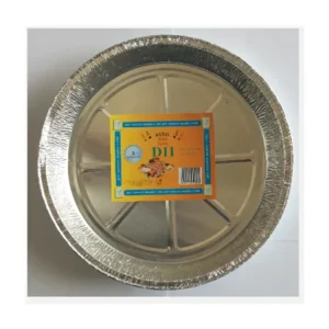 D11 CONTENITORI ALLUMINIO TORTA GRANDE 2210CC. 2PZ