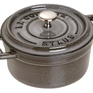Daub Cocotte 22 cm, rotondo, grigio grafite, ghisa 2.6L 40509-307-0