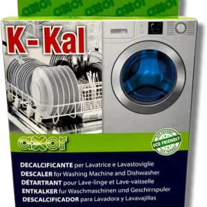 Decalcificante Lavatrice E Lavastoviglie Polvere K-KAL Axor 2 Bustine Da 120 g