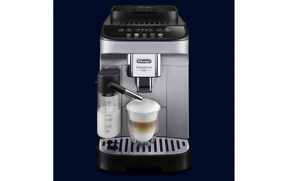 De’Longhi De'Longhi Magnifica Evo Macchina da caffè automatica – 1,8 l, contenitore per chicchi 250 g, 15 bar, ugello per...