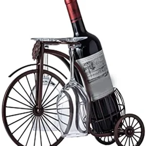 DJSMjbj Mensola per vino per biciclette, ristorante Cabinet, decorazione per salone principale, mensola da esposizione per...