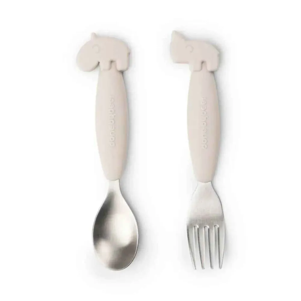 Done Deer® Set posate Deer Friends Sand