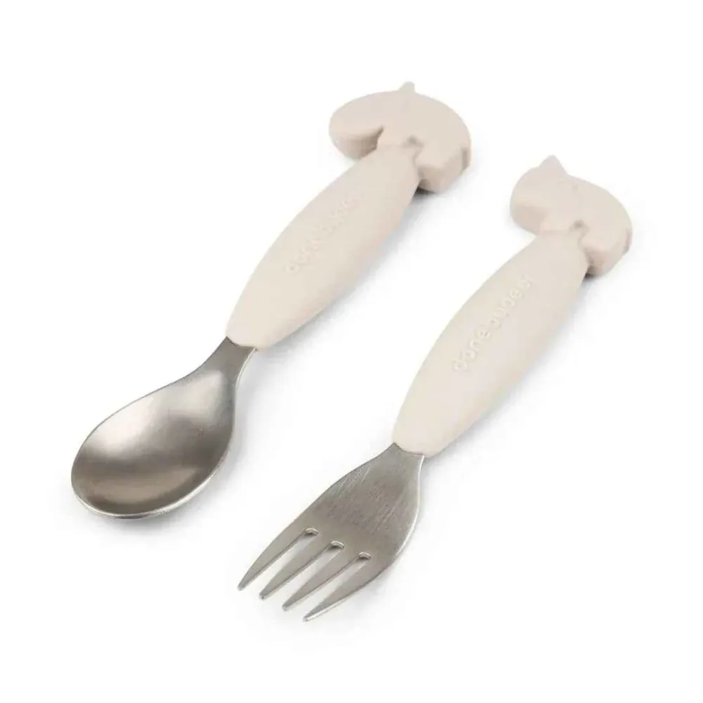 Done Deer® Set posate Deer Friends Sand