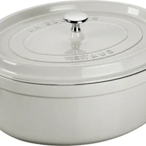 Dust Cocotte 31 cm, ovale, tartufo bianco, ghisa 5.5L 40501-416-0