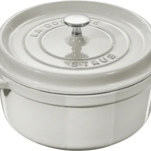 Dust Cocotte 28 cm, tartufo rotondo, bianco, ghisa 6.7L 40501-414-0