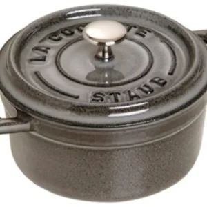 Dust Mini Cocotte 10 cm, rotondo, grigio, ghisa 0,25L 40500-106-0