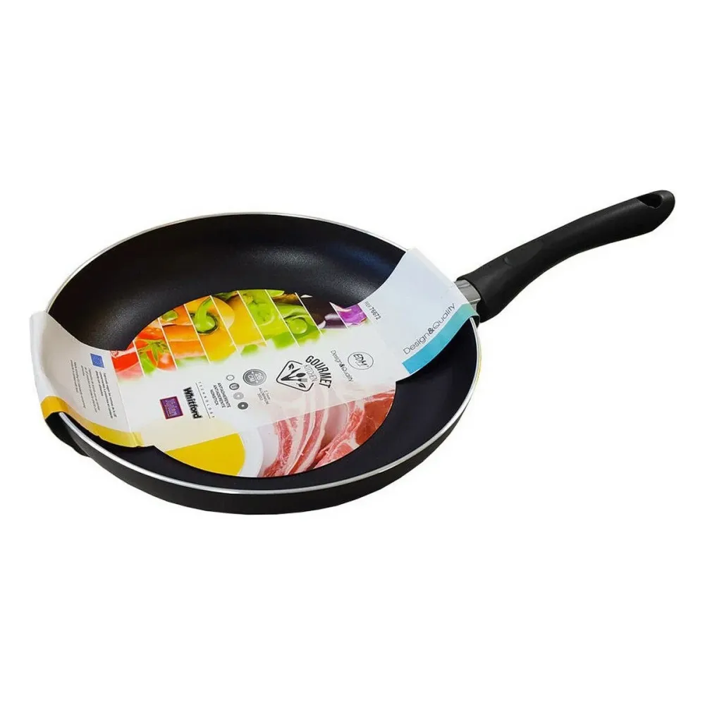 Padella antiaderente EDM Basic Line Whitford Technology Nero Alluminio Ø 30 cm EDM Product