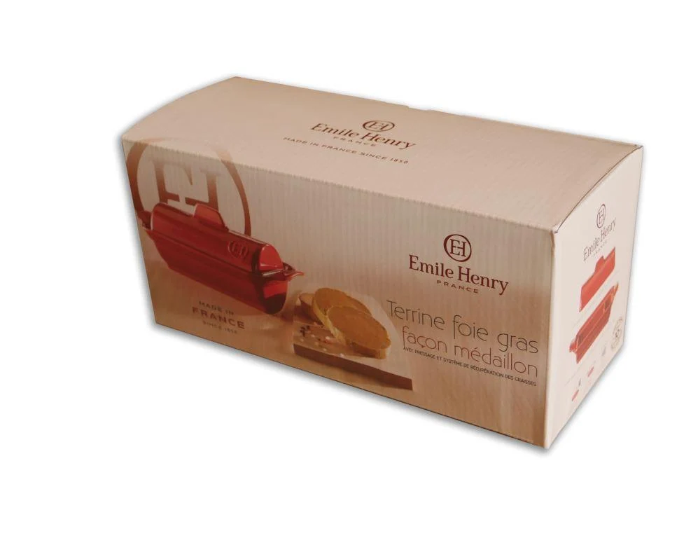 Emile Henry TerrineForm 0,6 litri 24,5x10,5 cm