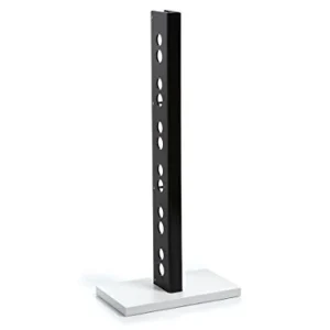 Portabottiglie da terra metacrilato su base legno laccata bianca. Disponibile nei colori: trasparente, satinato Contiene 1...