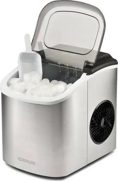 Fabbricatore di ghiaccio 2 misure cubetti 12kg 24h casa cucina 1400 cubetti