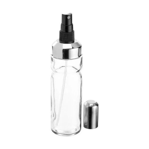 FACKELMANN 46875 Oliera Spruzzo | Oliera Spray 200ml Vetro | Tappo Acciaio Inox
