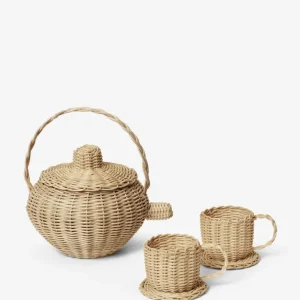 set da tè rattan Ferm Living