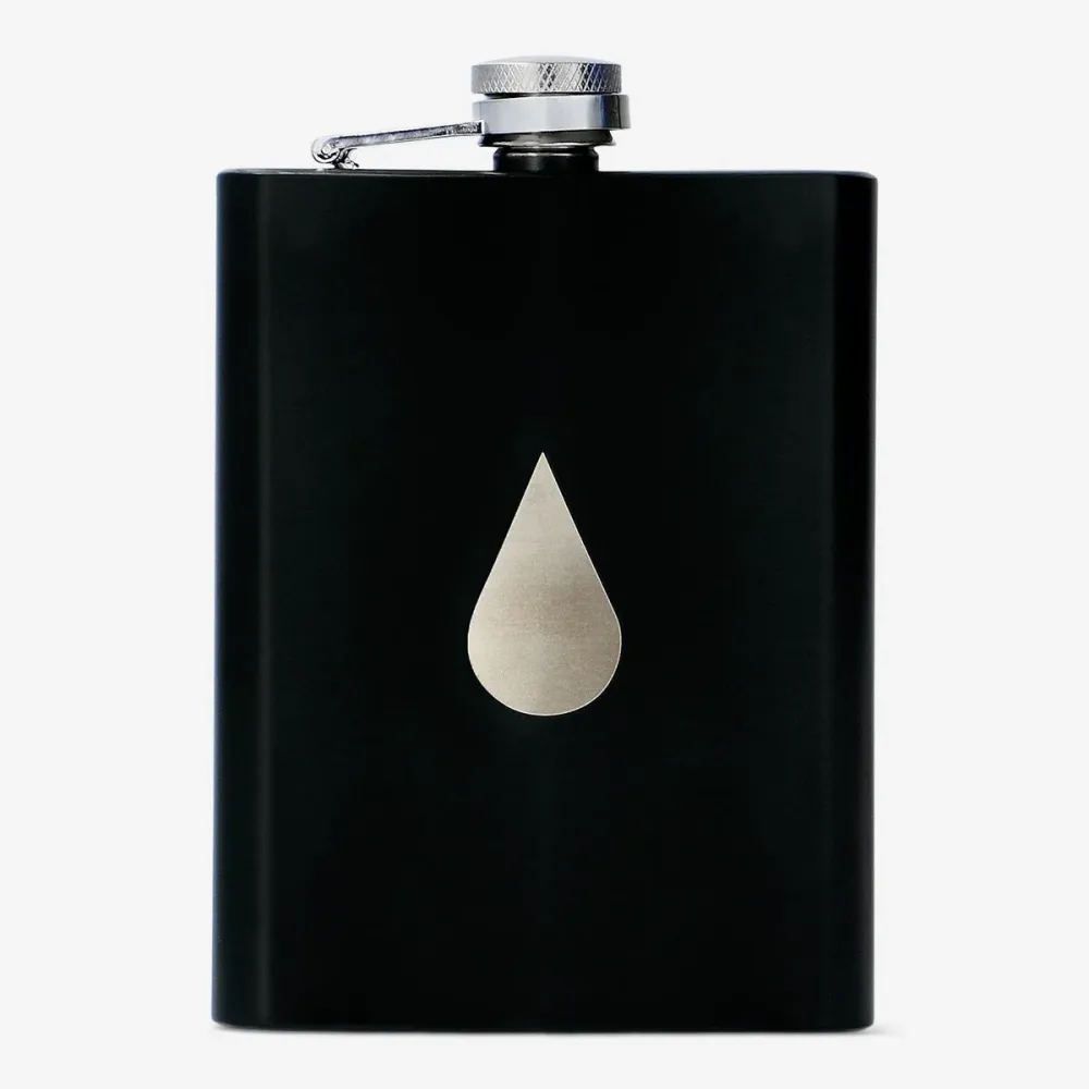Fiaschetta acciaio inox - 210 ml