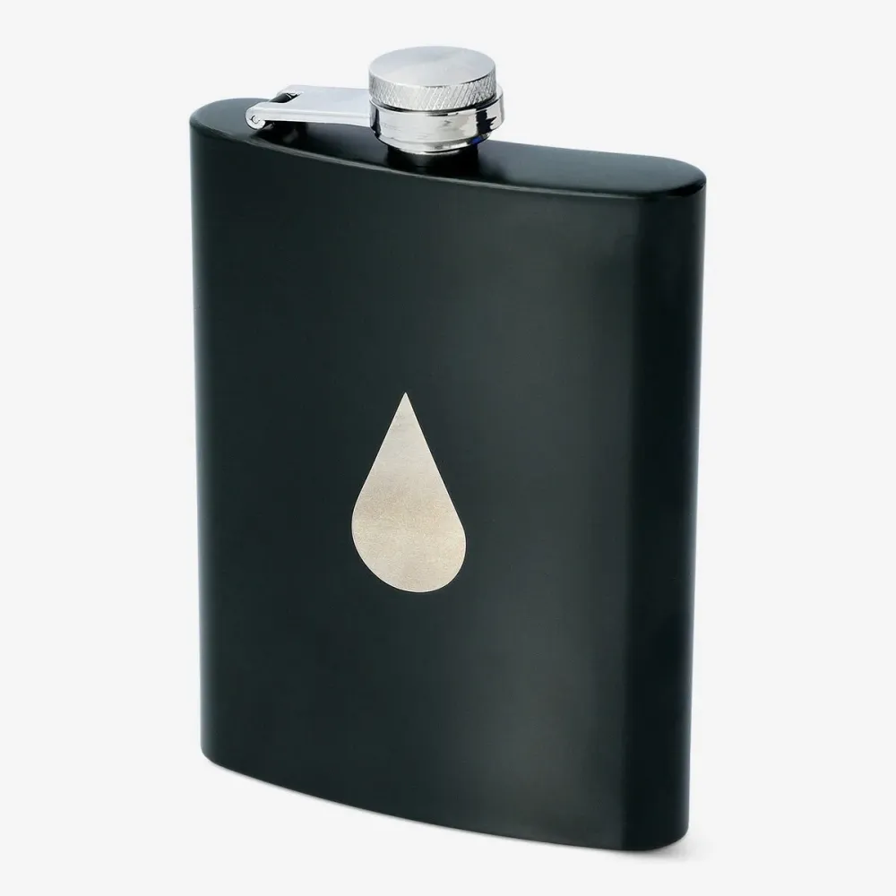 Fiaschetta acciaio inox - 210 ml