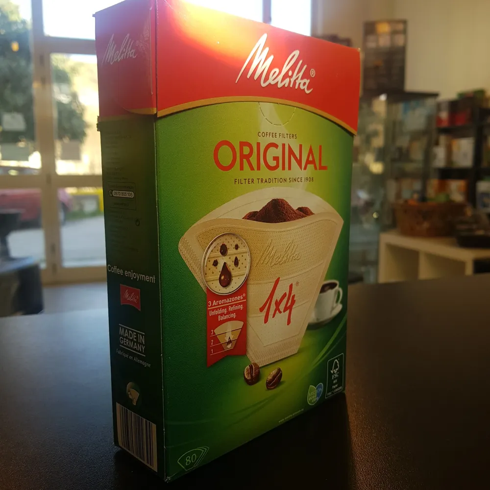 Filtro caffe americano/orzo 80 pezzi da 4 tazze