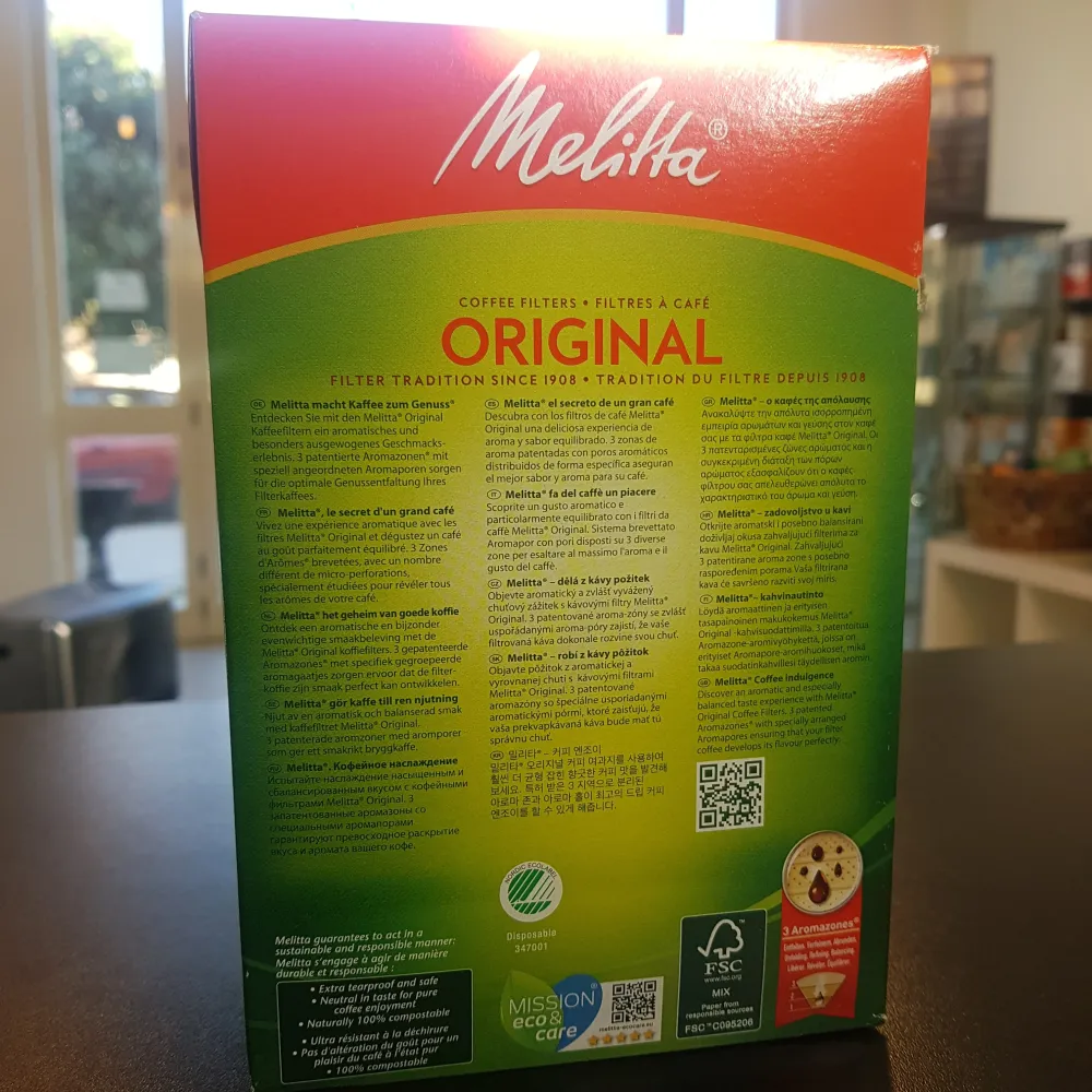 Filtro caffe americano/orzo 80 pezzi da 4 tazze