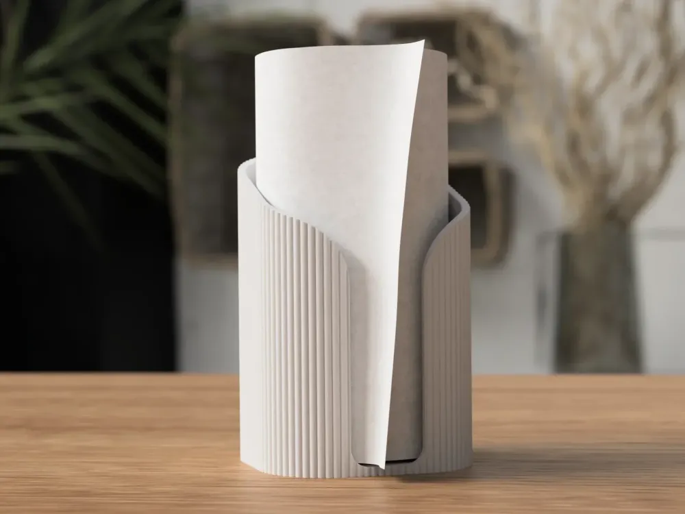 Portarotolo da cucina minimalista Flakkee3D