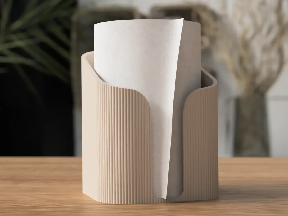 Portarotolo da cucina minimalista Flakkee3D