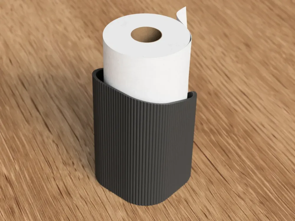 Portarotolo da cucina minimalista Flakkee3D