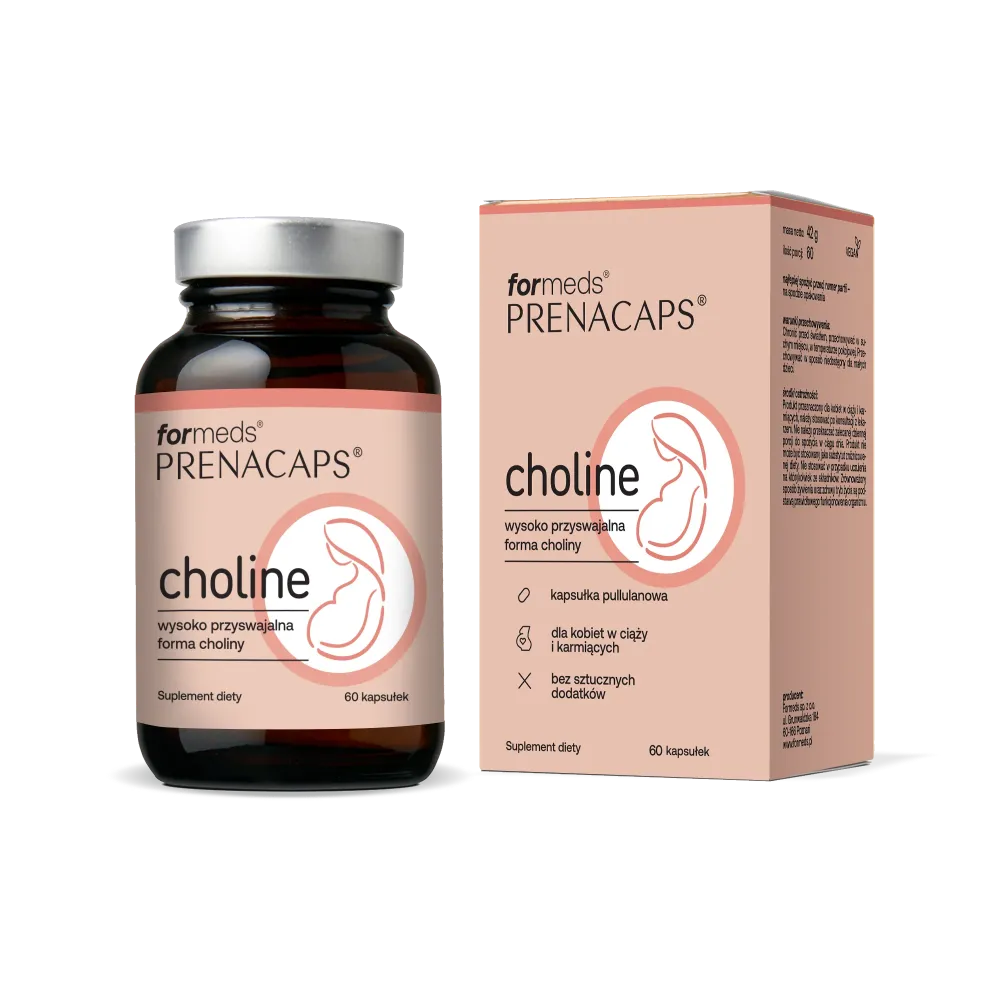ForMeds Prenacaps Colina 250 mg 60 capsule