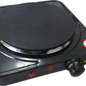 Fornello Elettrico Portatile Da 1500w Regolabile Piastra Ghisa Ciclope