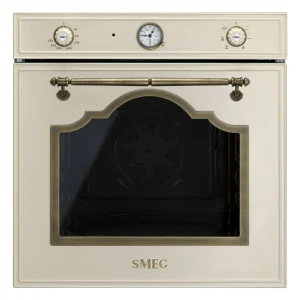 Forno ad Incasso Smeg SF700PO Cortina Classe (A59,2xL59,7xP54,8) Ventilato Crema e Ottone Antico