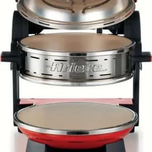 Forno pizza Ariete 00C092700AR0 PIZZERIA Rosso e Nero