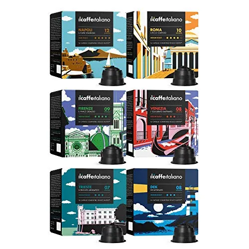 FRHOME - Nescafè Dolce Gusto 96 Capsule compatibili – Il Caffè Italiano –...