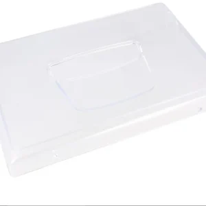 Frontale del contenitore verdure trasparente per frigo Whirpool