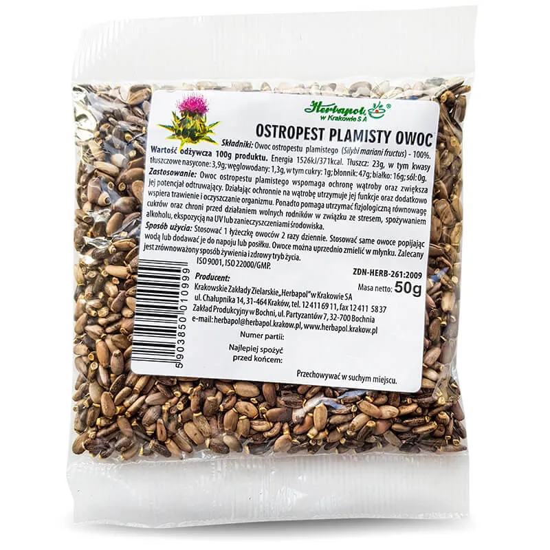 Frutto di Cardo Mariano 50g HERBAPOL