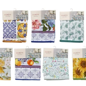Funity tovaglia plastica stampata reversibile cm 140*240 12p unica