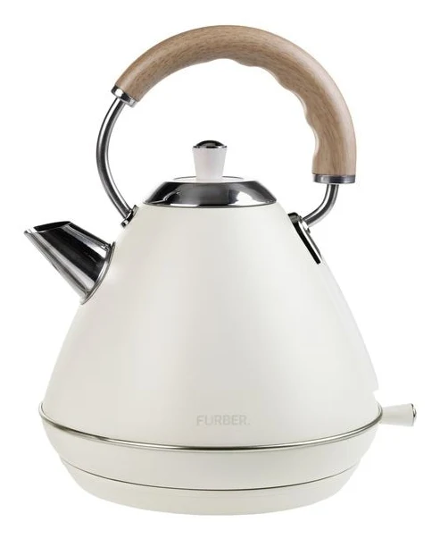 Furber. Bollitore Furber – 1,7 l, acciaio inossidabile, beige