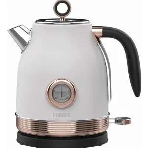 Furber. Bollitore Furber – 1,7 l, acciaio inossidabile, oro rosa